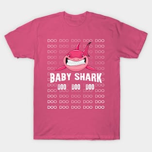 Baby Shark Shirt Doo Doo Matching Family Shark T-Shirt T-Shirt